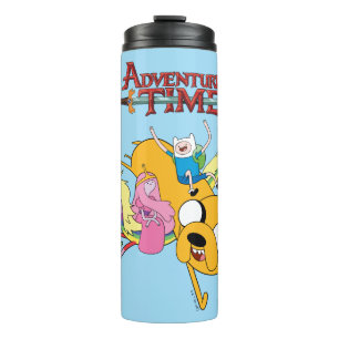 Bouteilles Isothermes Temps d'aventure   Lady, Bubblegum, Finn & Jake