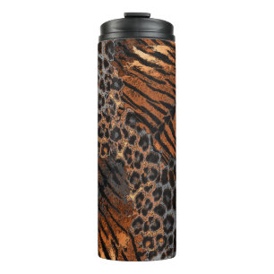 Bouteilles Isothermes Tendance de la peau de tigre léopard