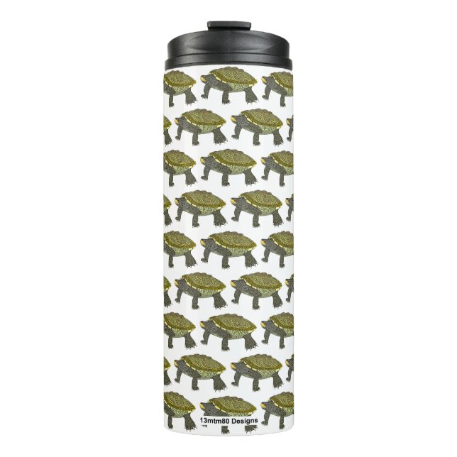 Bouteilles Isothermes Terrapin (pattern white) - Thermal Mug (Devant)