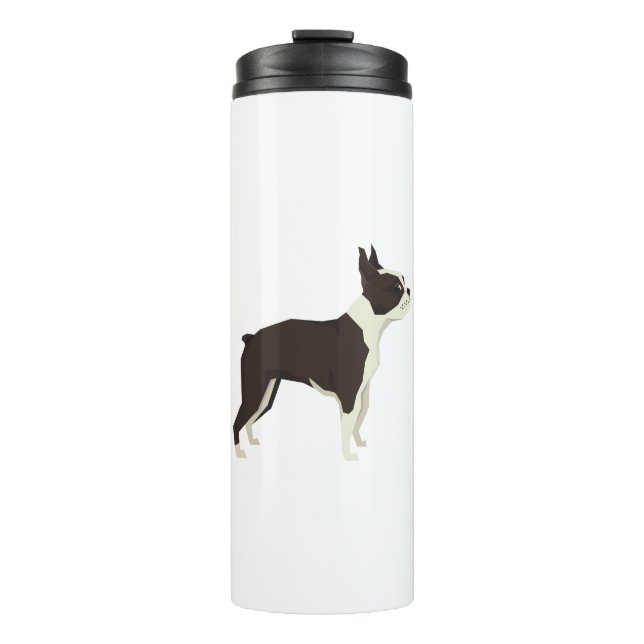Bouteilles Isothermes Terrier de Boston (Devant)