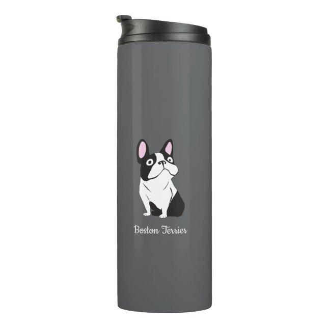Bouteilles Isothermes terrier de Boston (Tourné sur la droite)