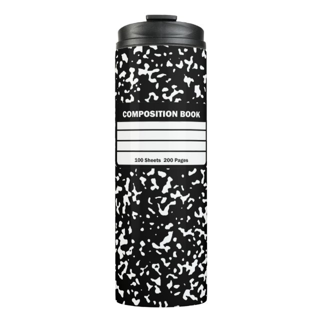 Bouteilles Isothermes Tesimart | Carnet de composition Tumbler thermique (Devant)