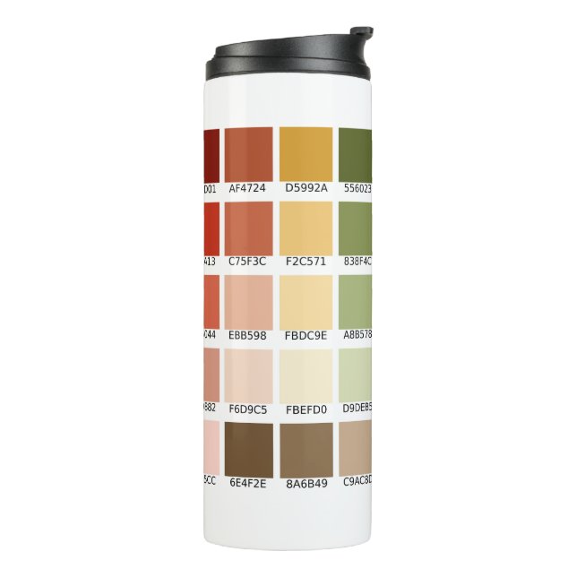 Bouteilles Isothermes Test de couleur (Tourné sur la gauche)