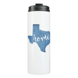 Bouteilles Isothermes Texas Home Wood Grain
