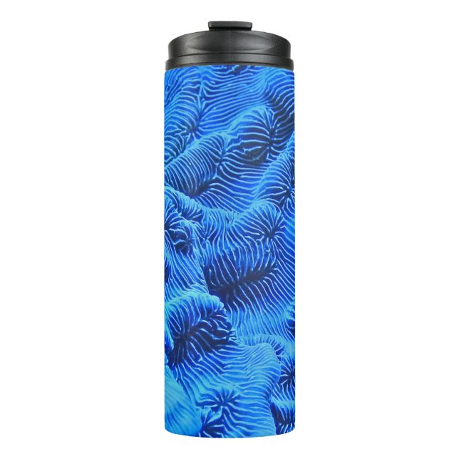 Bouteilles Isothermes textile bleu (Devant)