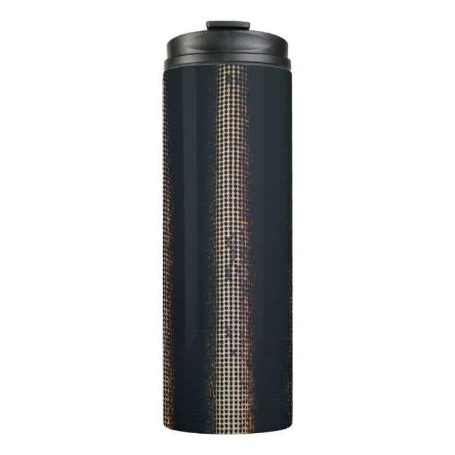 Bouteilles Isothermes textile noir et gris (Devant)