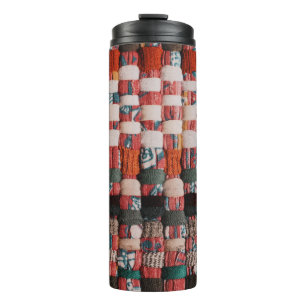 BOUTEILLES ISOTHERMES TEXTILE VERT ROUGE ET BLEU