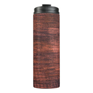 Bouteilles Isothermes Texture en bois foncé utilisée pour fabriquer des