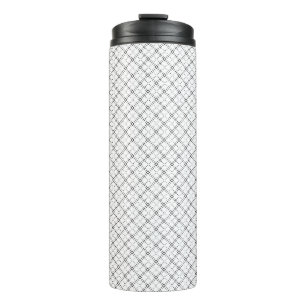 Bouteilles Isothermes Texture Géométrique Monochrome Motif Diamant Sans
