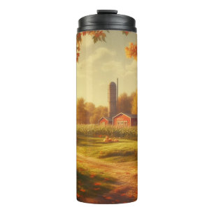 Bouteilles Isothermes Thanksgiving/Automne/Automne/Automne sur la ferme