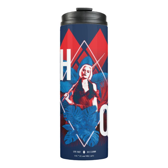 Bouteilles Isothermes The Suicide Squad | Harley Quinn Fern & Diamonds (Devant)