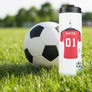 Bouteilles Isothermes Thème de soccer   Personnalisé