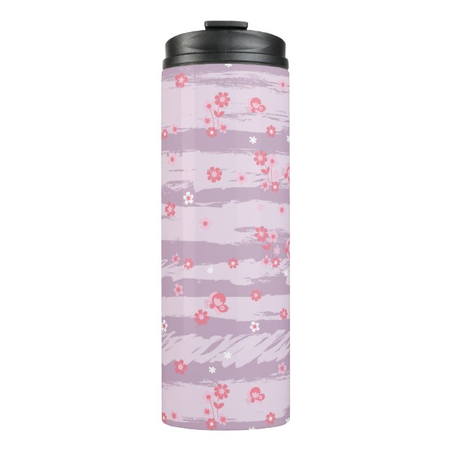 Bouteilles Isothermes Thermal Tumbler – Butterfly Garden (Devant)