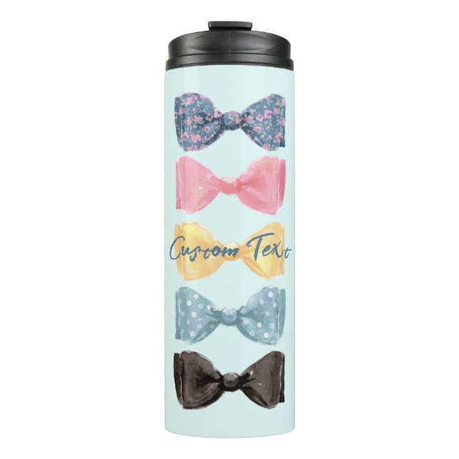Bouteilles Isothermes Ties papillons personnalisés (Devant)