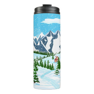 Bouteilles Isothermes tissage géométrique rhombus fait à la main avec le