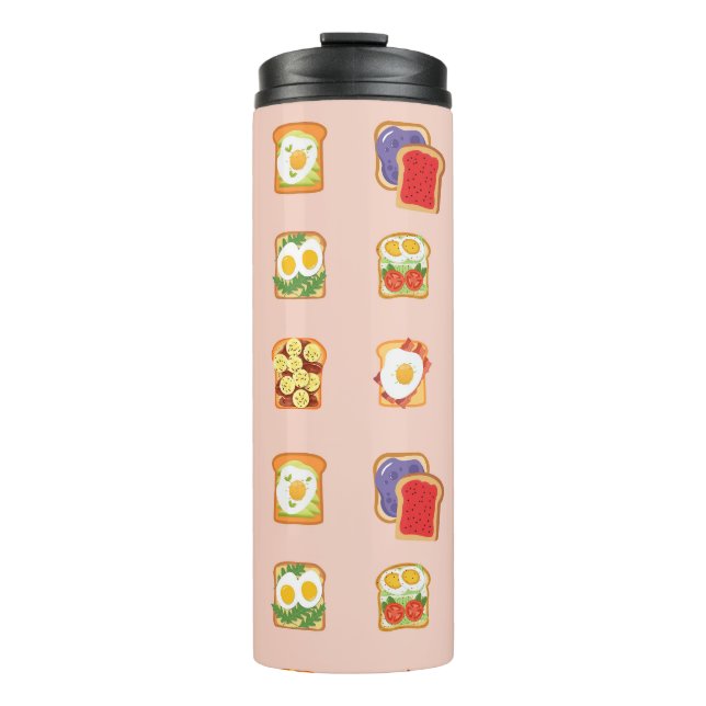 Bouteilles Isothermes Toast de brunch (Devant)