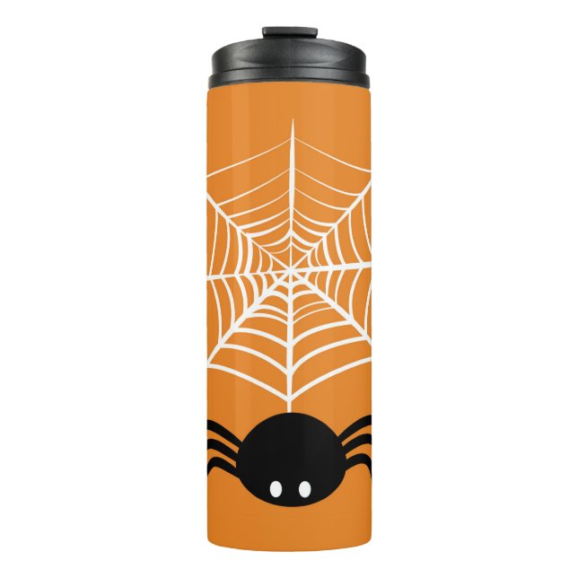 Bouteilles Isothermes Toile d'araignée Halloween  (Devant)