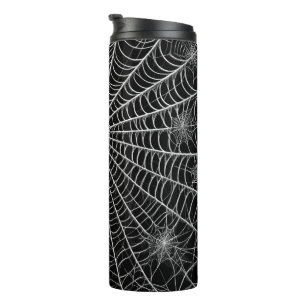 Bouteilles Isothermes Toiles d'araignées noires et blanches Spider Web H