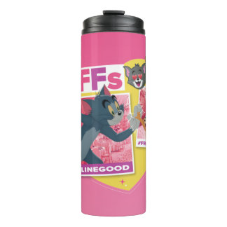 Bouteilles Isothermes Tom & Jerry BFFs Photo Emoji Collage