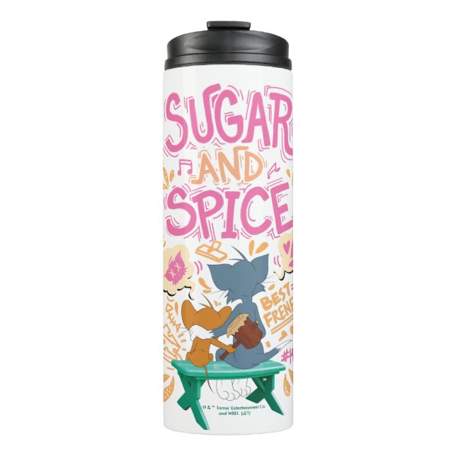 Bouteilles Isothermes Tom & Jerry - Sugar And Spice (Devant)