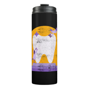 Bouteilles Isothermes Tooth Dental Hygiène Dentiste Dentist Halloween Co