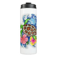 Tortue de mer tropicale