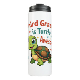 Bouteilles Isothermes Tortue de troisième année Awesome 3e année Retour