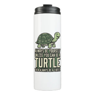 Bouteilles Isothermes Tortue Drôle Soyez Vous-Même Design De Chemise Vin