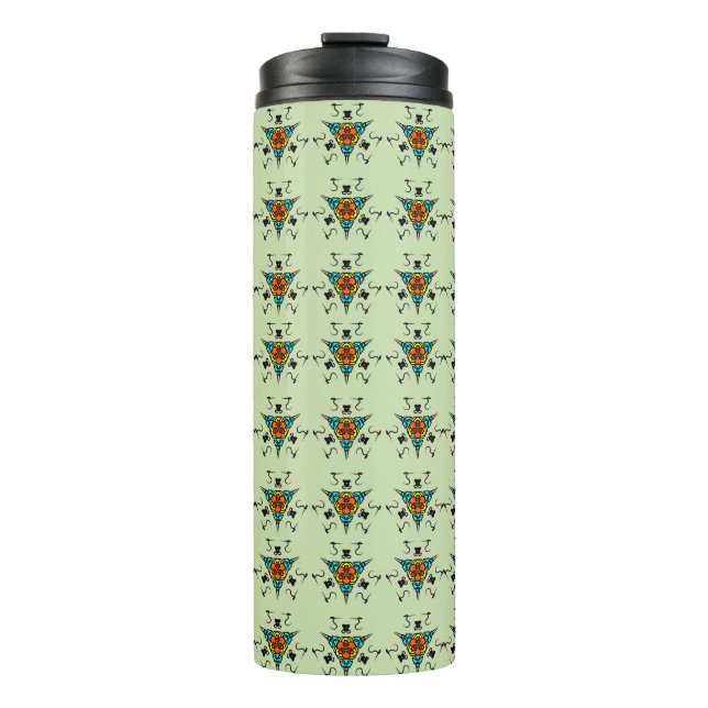 Bouteilles Isothermes Totem Tribal Zen" (Devant)