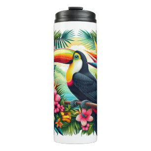 Bouteilles Isothermes Toucan tropical/jungle oiseau
