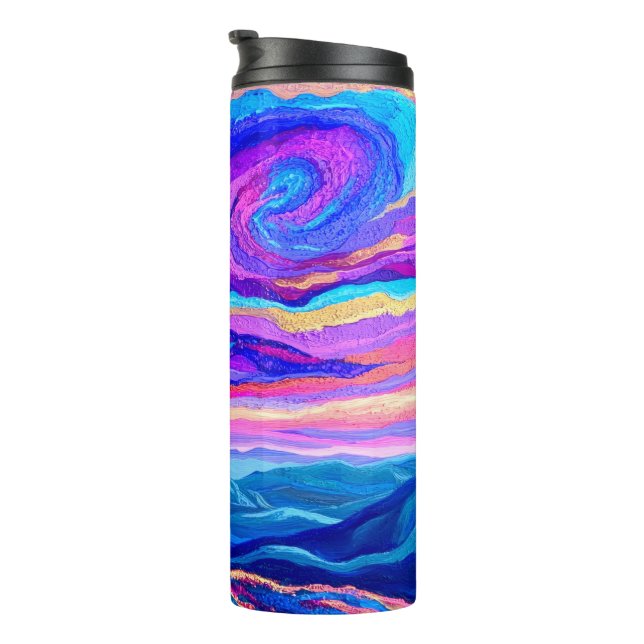 Bouteilles Isothermes Tourbillon Violet (Tourné sur la droite)