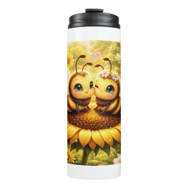 Bouteilles Isothermes Tournesol BEE Mine (Devant)