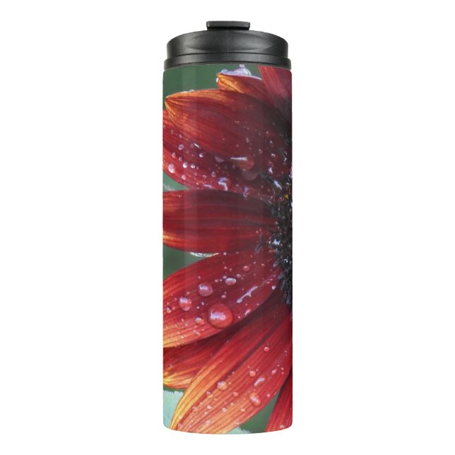 Bouteilles Isothermes Tournesol rouge (Devant)