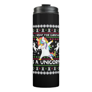 Bouteilles Isothermes Tout ce que je veux pour Noël est un T-Shirt Licor