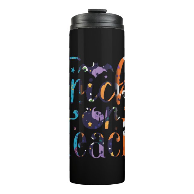 Bouteilles Isothermes Tracer Ou Enseigner Mignonne Halloween Enseignants (Devant)