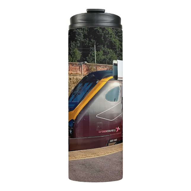 Bouteilles Isothermes Train Maroon (Devant)