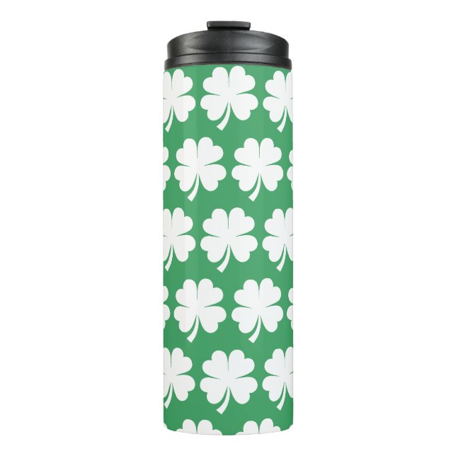 Bouteilles Isothermes Trèfle Chanceux à Quatre Feuilles Saint Patrick (Devant)