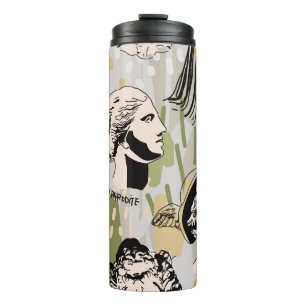 Bouteilles Isothermes Trending Greek Gods Art Portrait Motif sans coutur