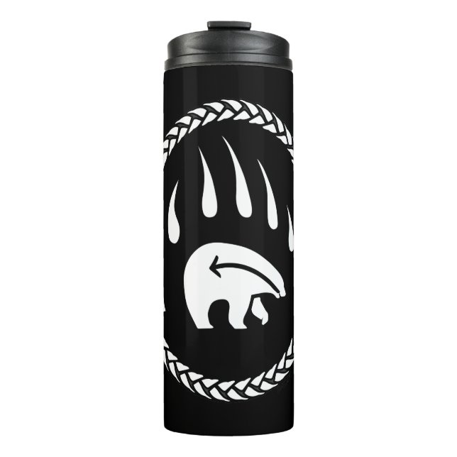 Bouteilles Isothermes Tribal Bear Claw Tumbler Bear Art Drinkware (Devant)