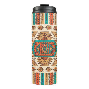 Bouteilles Isothermes Tribal Vintage : Ethnic Seamless Motif