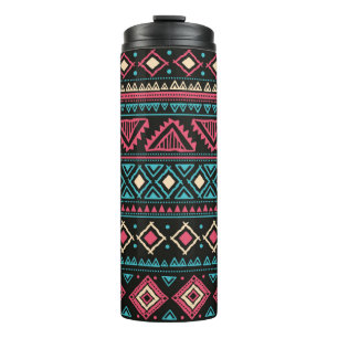Bouteilles Isothermes Tribal vintage ethnique motif homogène