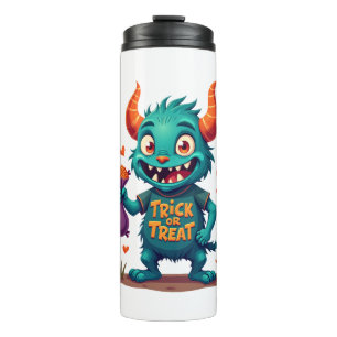 Bouteilles Isothermes Trick or Treat Candy Monster - T-shirt Halloween D