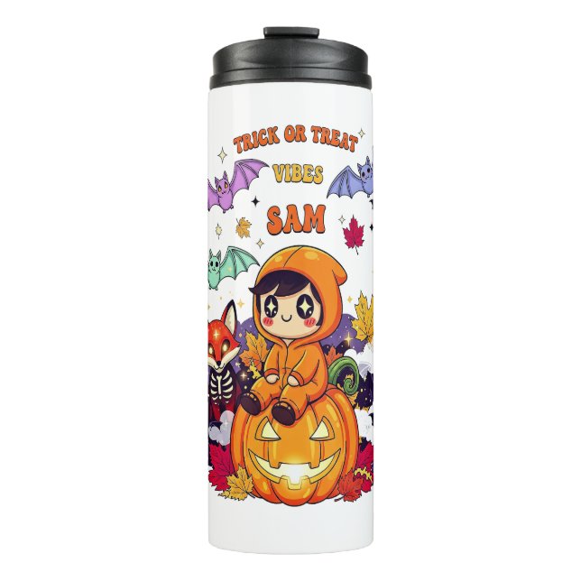 Bouteilles Isothermes Trick or Treat Halloween Mignon (Devant)