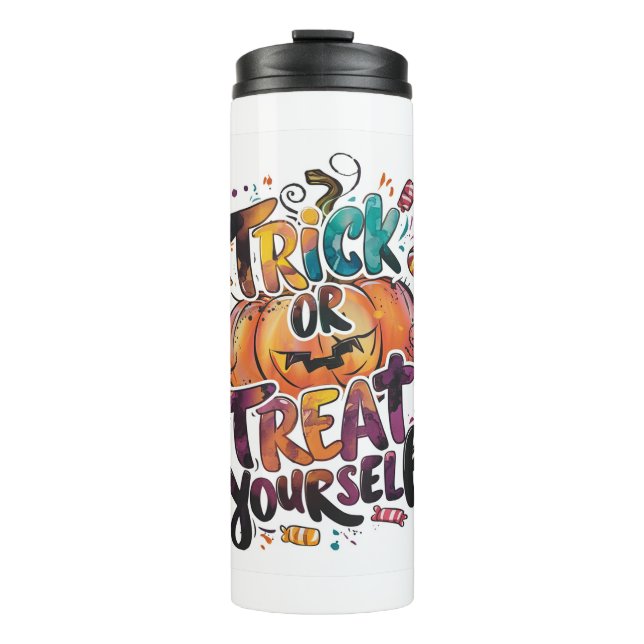 Bouteilles Isothermes Trick ou Treat You (Devant)