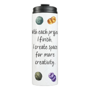 Bouteilles Isothermes Tricot Affirmation Voyage Mug