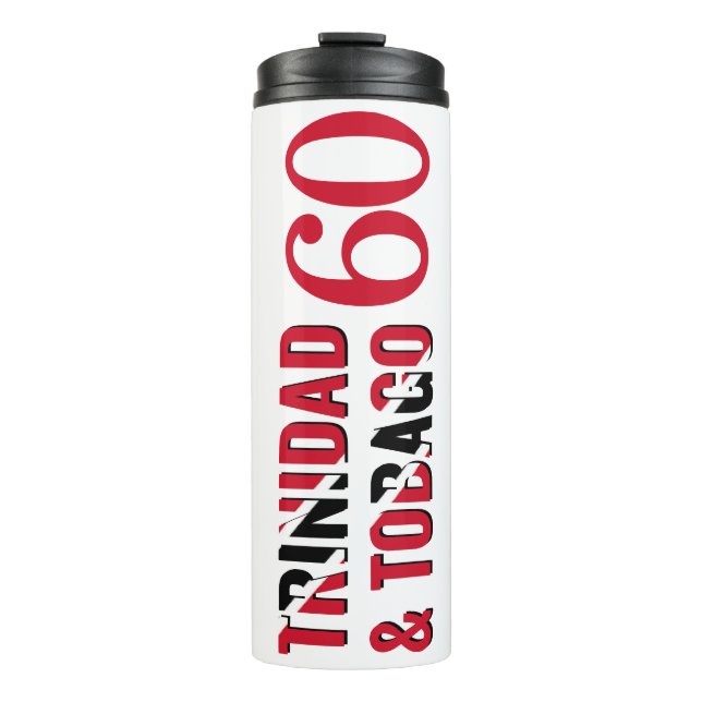 Bouteilles Isothermes TRINIDAD 60e anniversaire Monogramme (Devant)