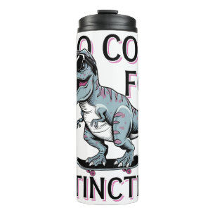 Bouteilles Isothermes Trop Cool Pour L'Extinction T-Rex Skater - Dino Dr