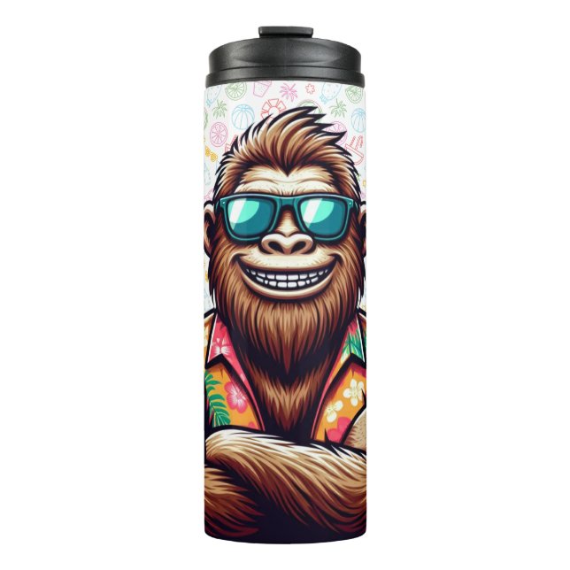 Bouteilles Isothermes Tropical/beach yeti/bigfoot (Devant)