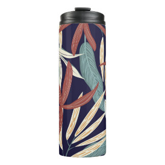 Bouteilles Isothermes Tropical Dark : Creative Plante Print