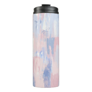 Bouteilles Isothermes Trucs de peinture bleu et blanc Abstraits